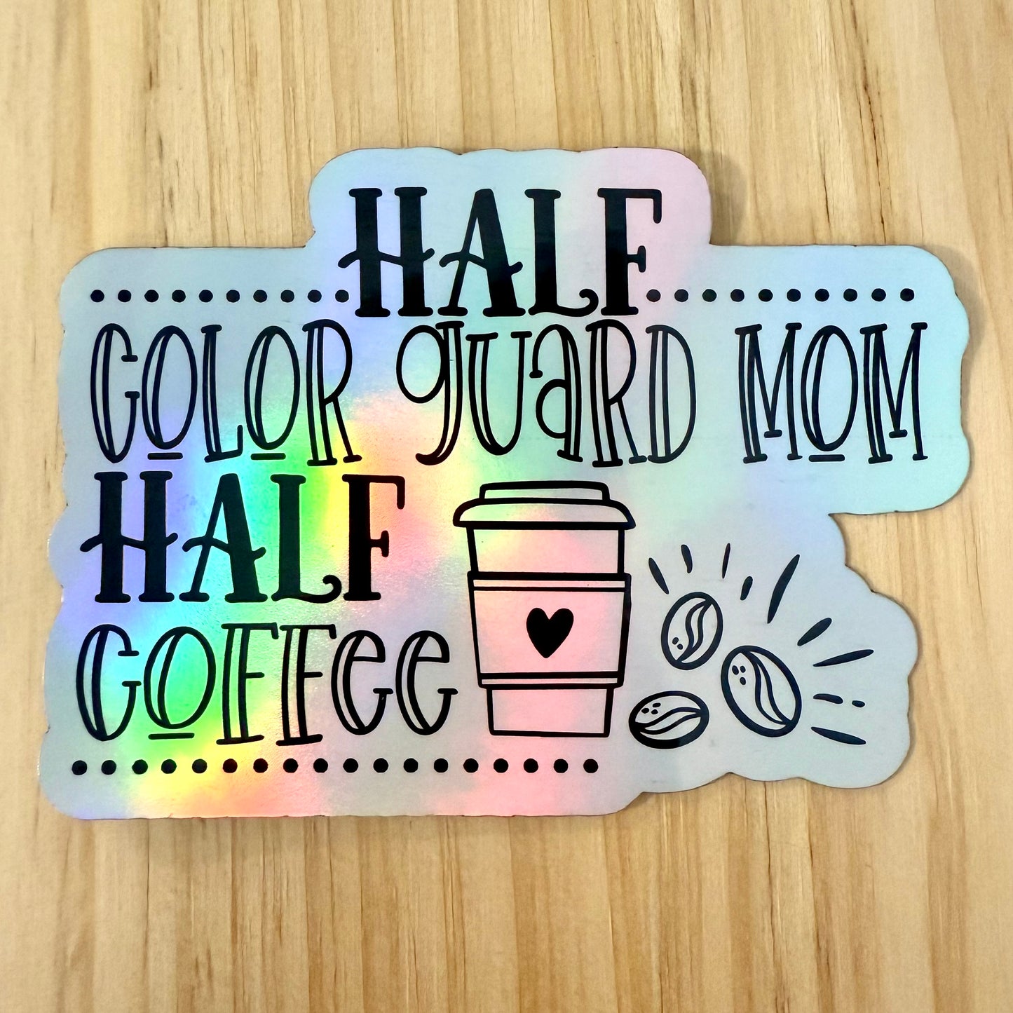 Color Guard Mom Stickers