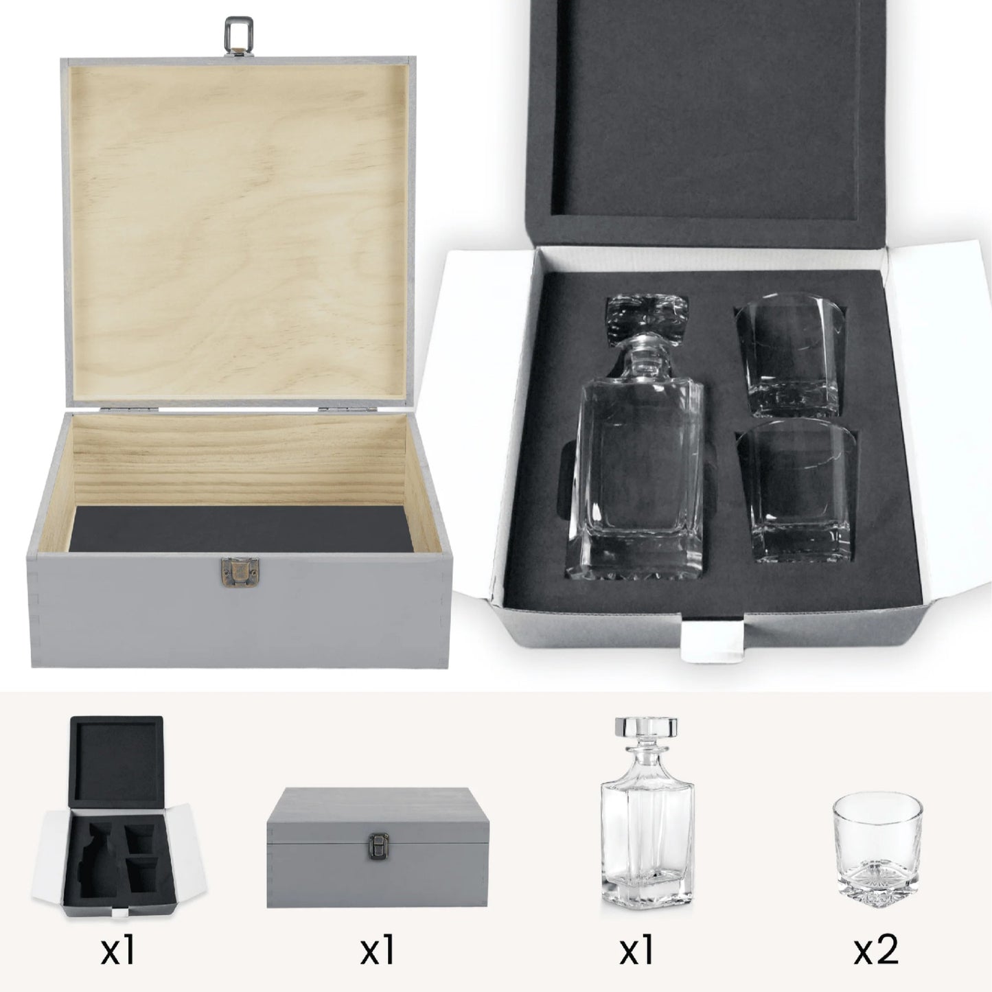 Whiskey Decanter Set