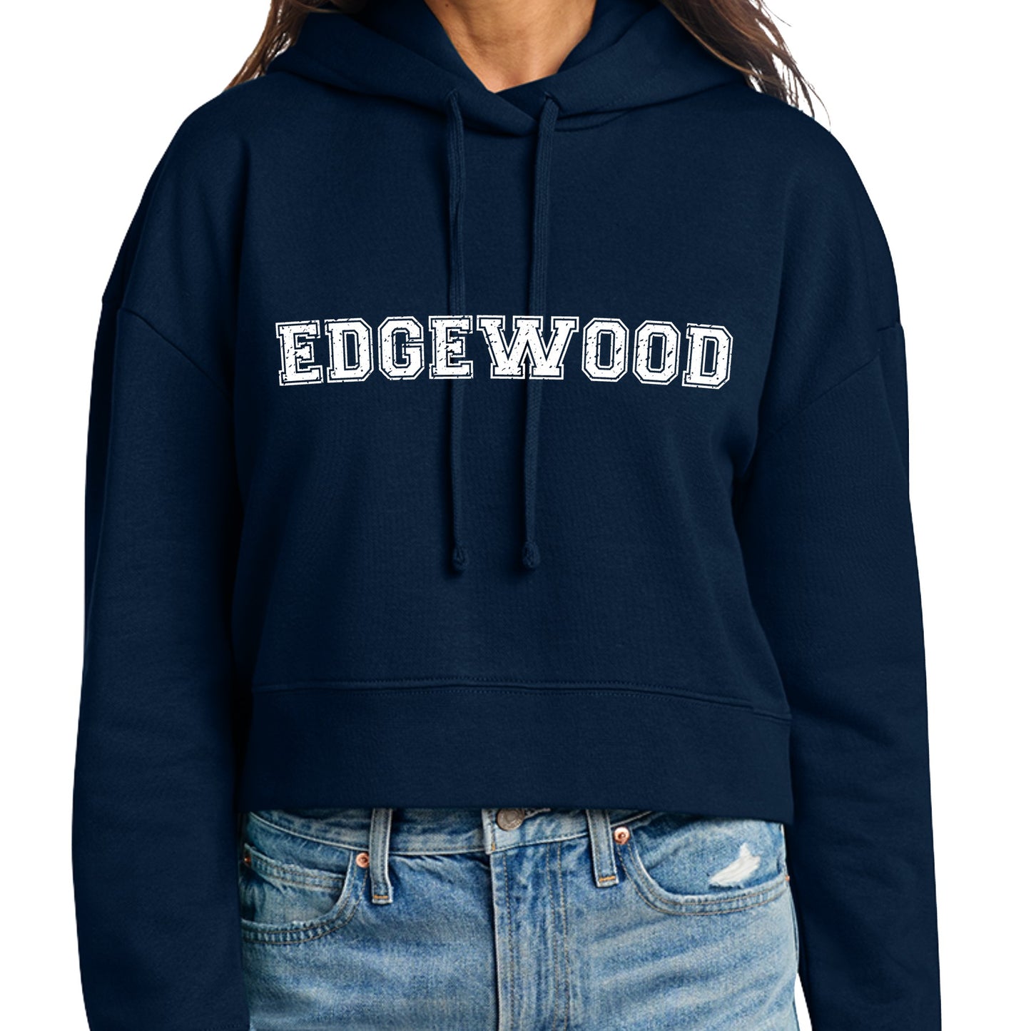 Cropped Edgewood Hoodie