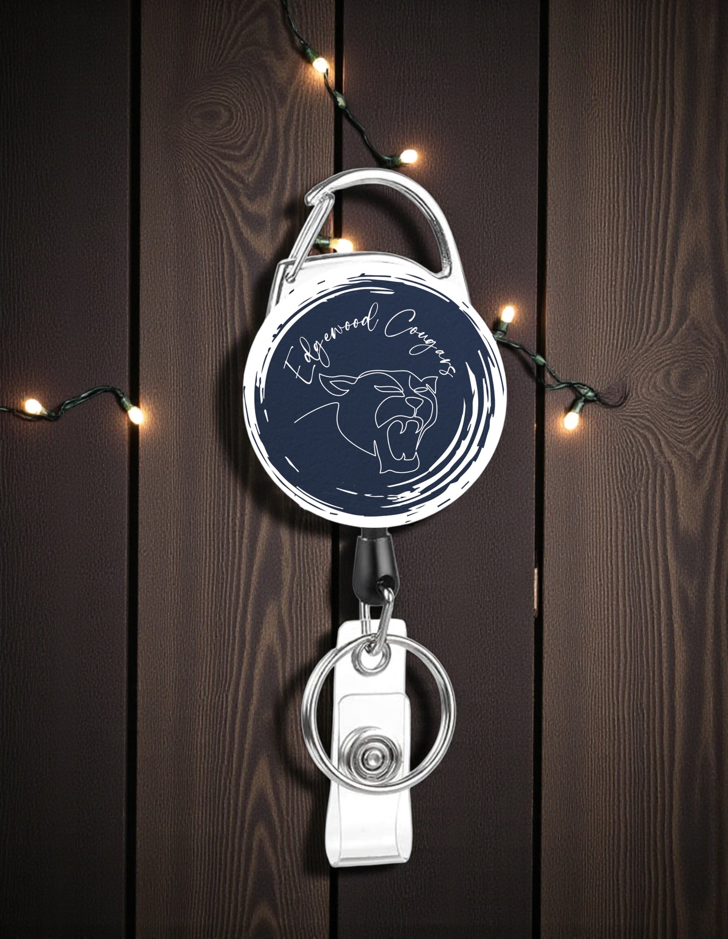 Edgewood Cougars Badge Pull