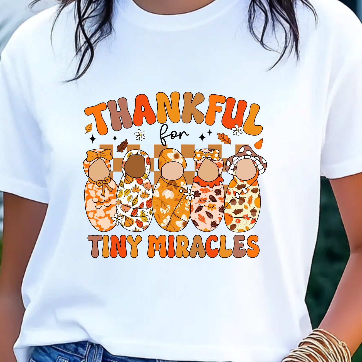 Thankful for Tiny Miracles T-Shirt