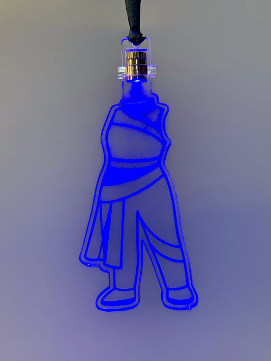 Color Guard Uniform Ornament (with Light)
