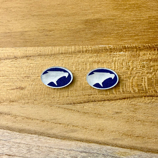 Firebird Head Stud Earrings