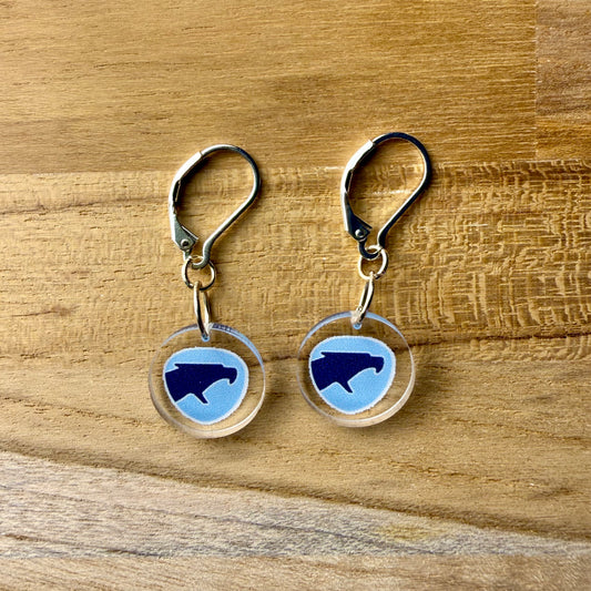 Band Logo Small Dangle Earrings