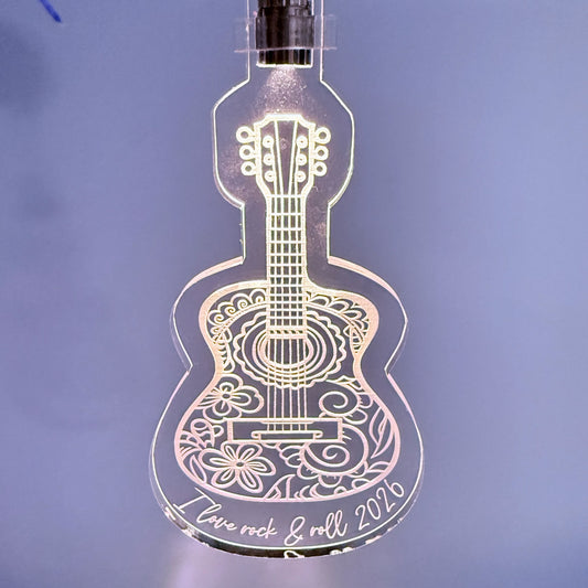 I Love Rock and Roll Ornament