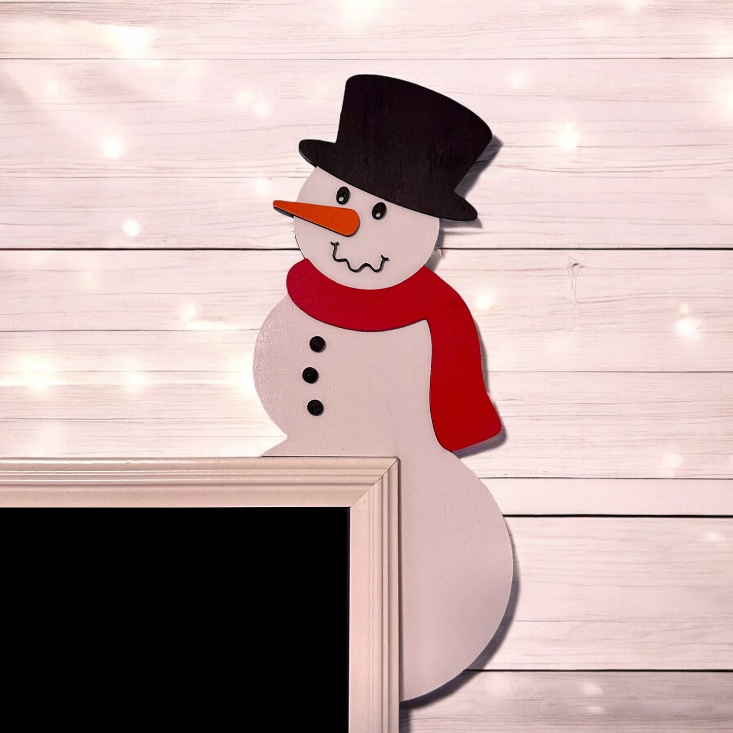 Snowman Door Corner Decoration