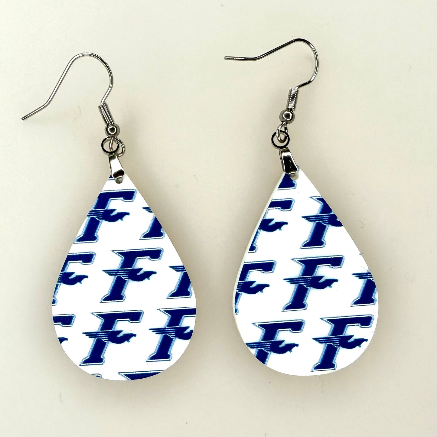 Firebird Pattern Earrings