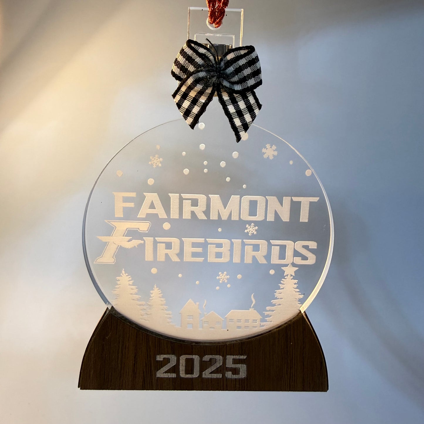 Fairmont Snow Globe Ornament