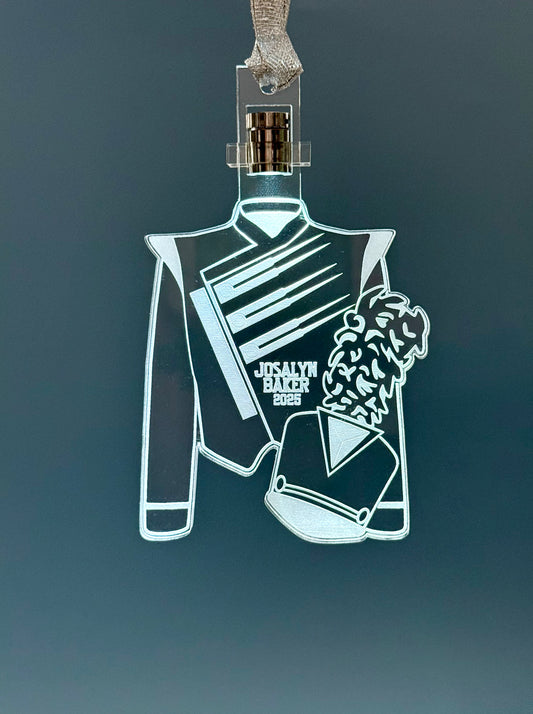 Marching Band Uniform Ornament (with Light)