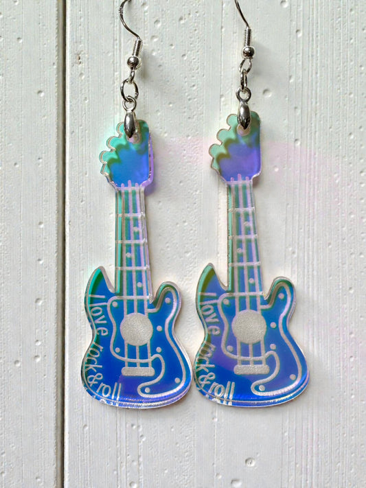 I Love Rock and Roll Earrings