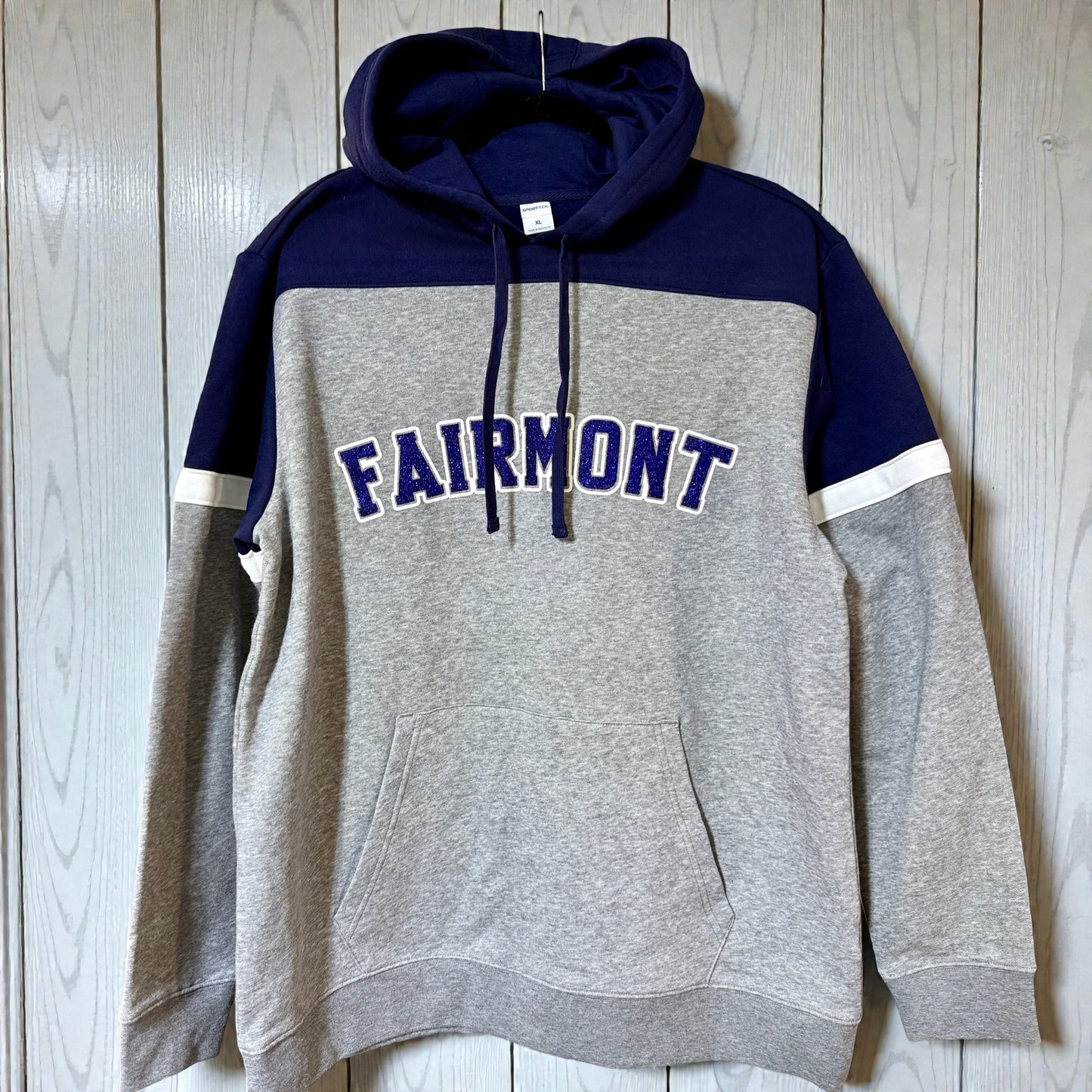 Navy Blue Glitter Fairmont Hoodie