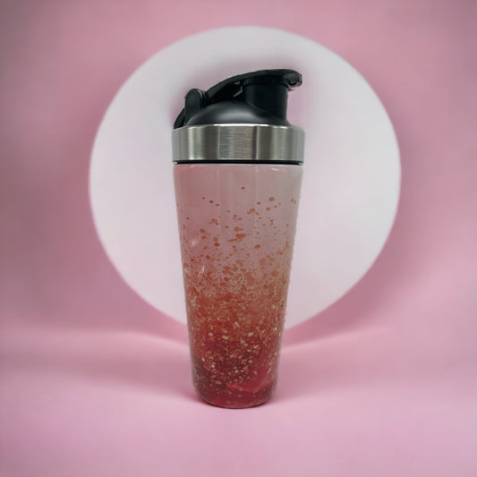 Glamorous Pink Protein Shaker Bottle