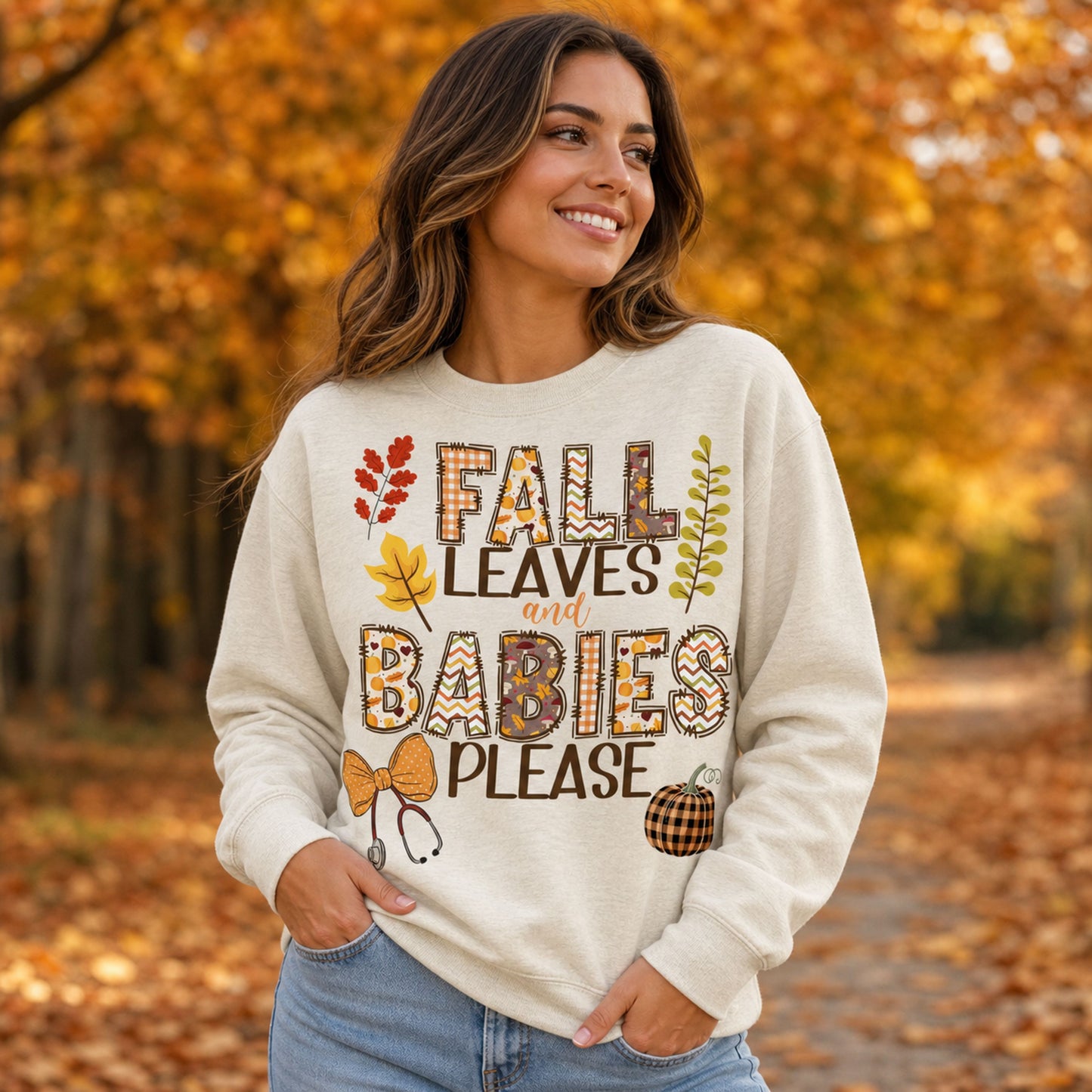 Fall Leaves Sweatshirt