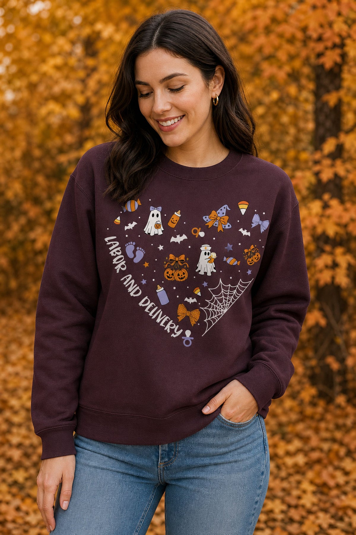 Halloween Heart Sweatshirt