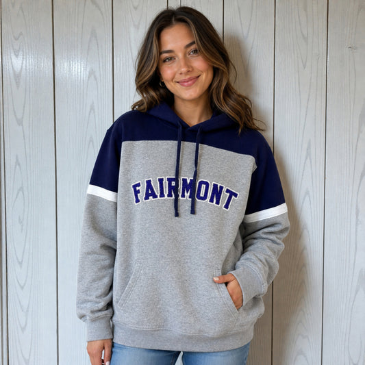 Navy Blue Glitter Fairmont Hoodie