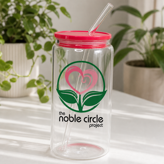 16 oz. Glass Can Tumbler