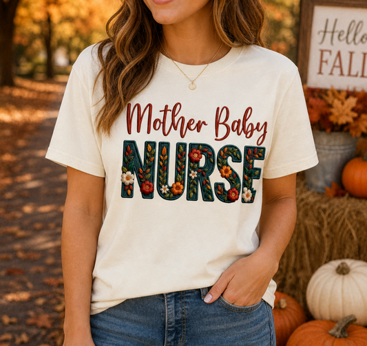 Fall Floral Tee