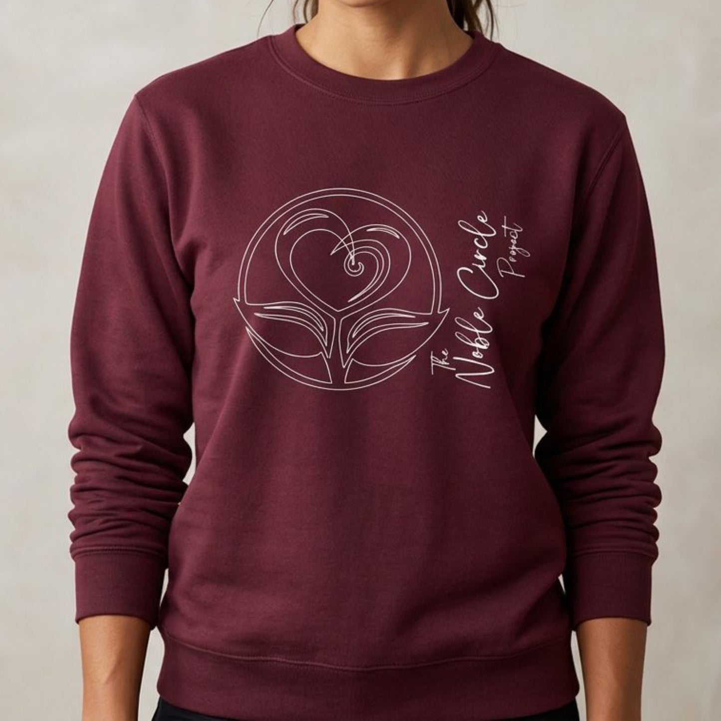 Crewneck Line Drawing Sweatshirt