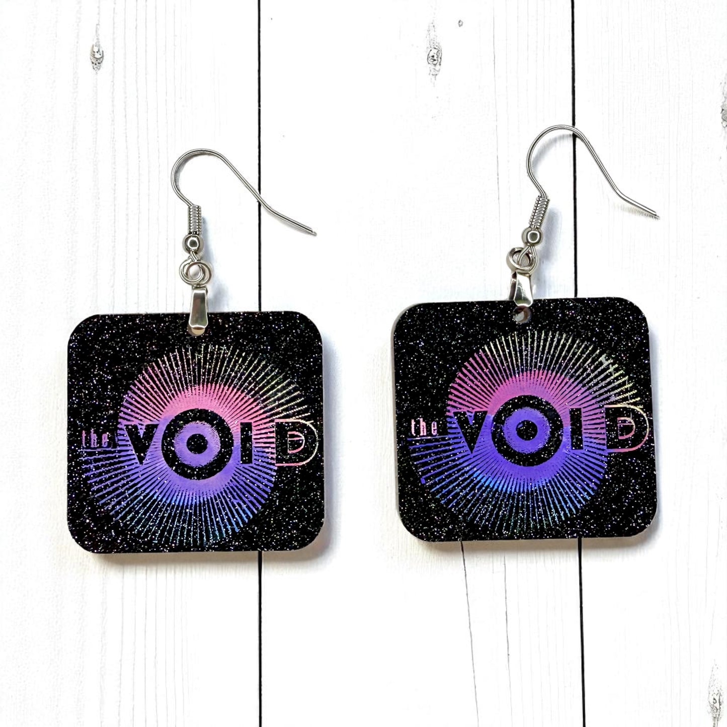 Glitter Void Earrings