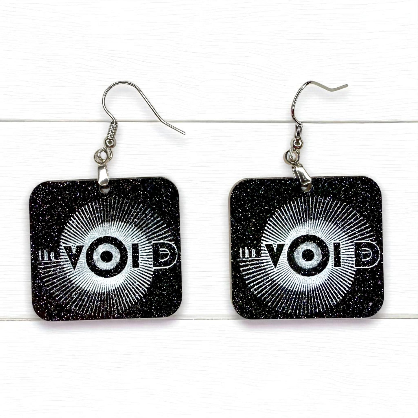 Glitter Void Earrings