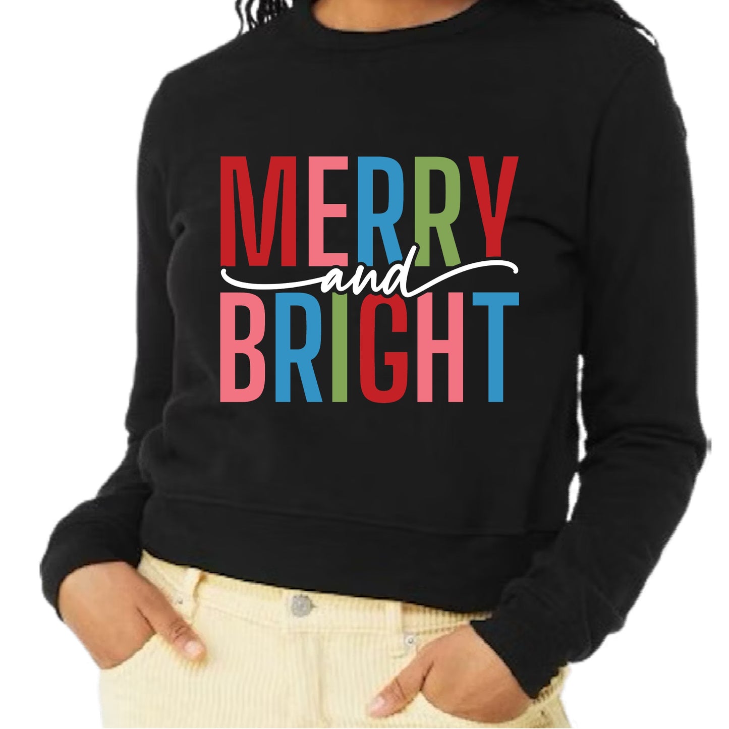 Merry & Bright Pullover Sweatshirt