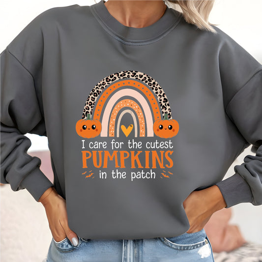 Pumpkin Rainbow Sweatshirt