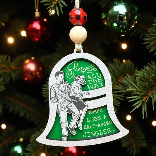 Jingle All the Way Ornament