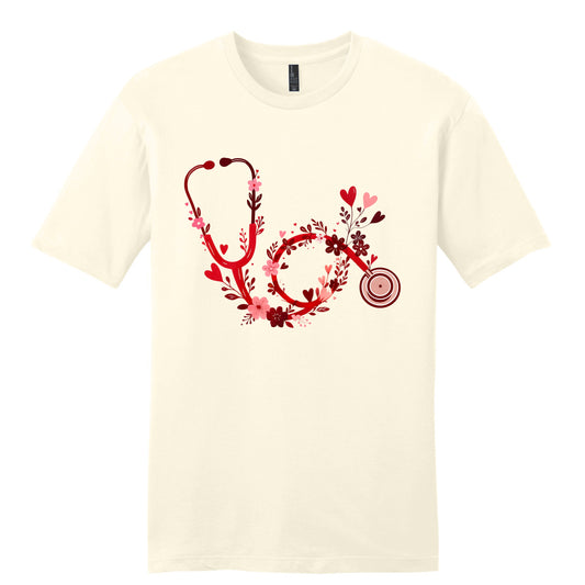 Heart Stethoscope Tee