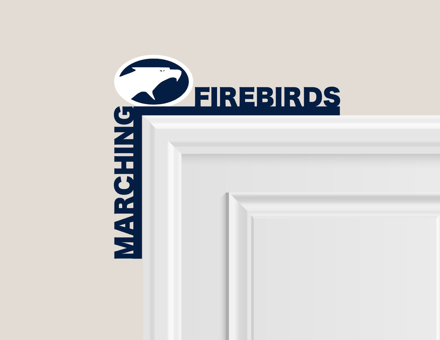 Marching Firebirds Door Corner