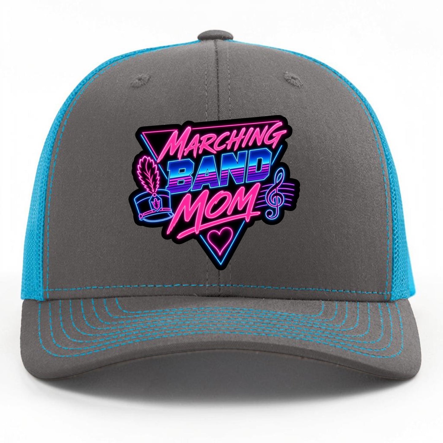 Neon Band Mom Hat