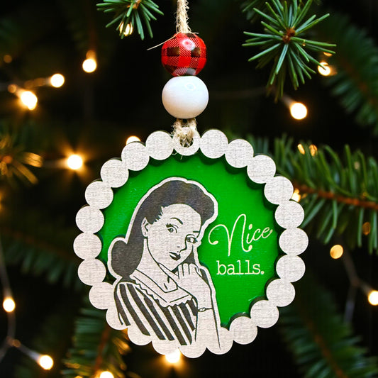 Vintage Funny Ornament