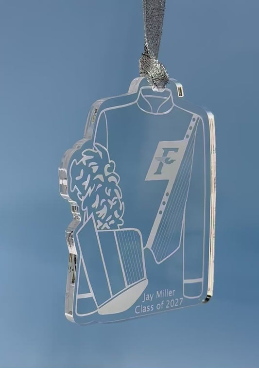 Marching Band Uniform Ornament (No Light)