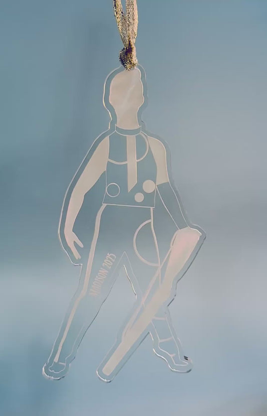 Color Guard Uniform Ornament (No Light)