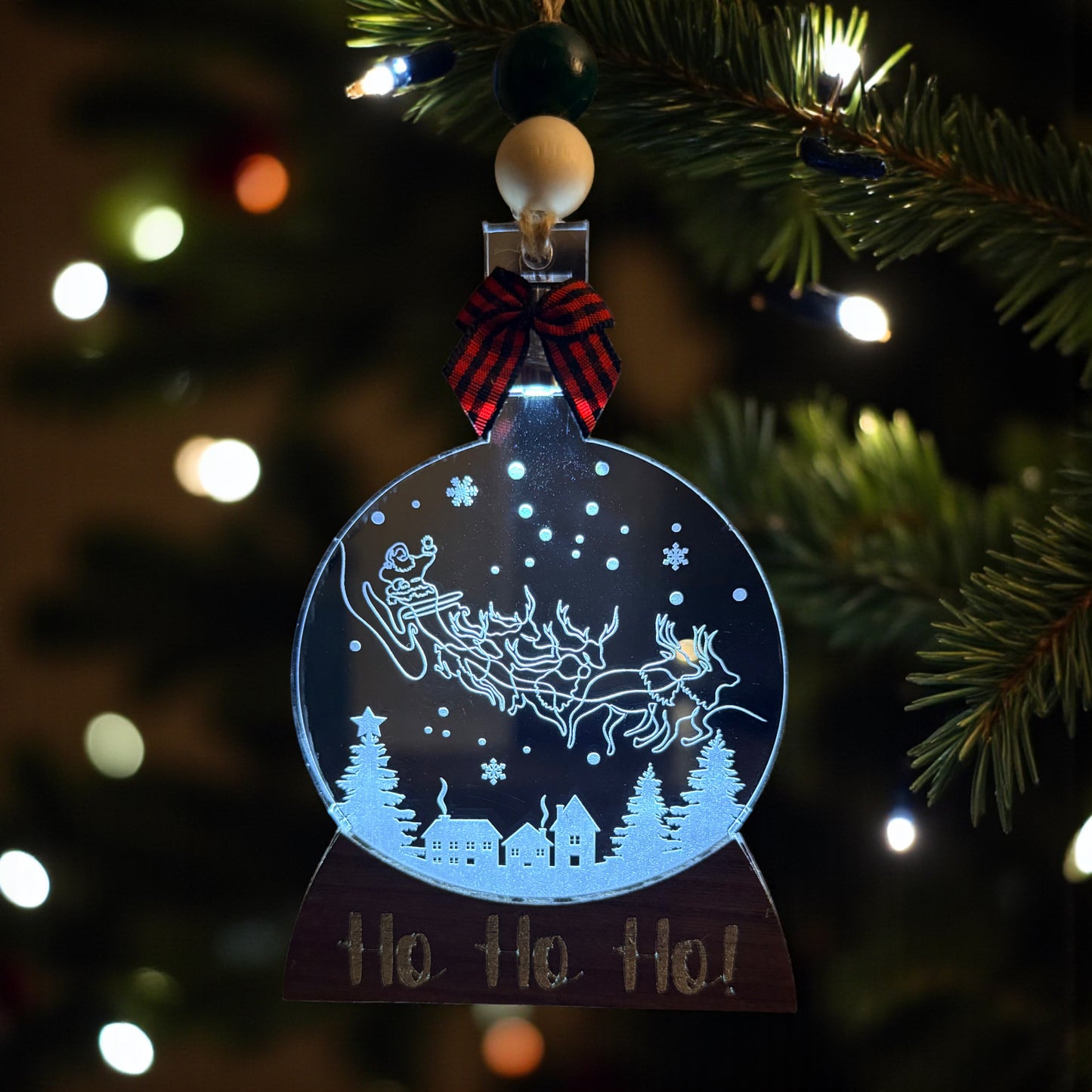 Snow Globe Ornament