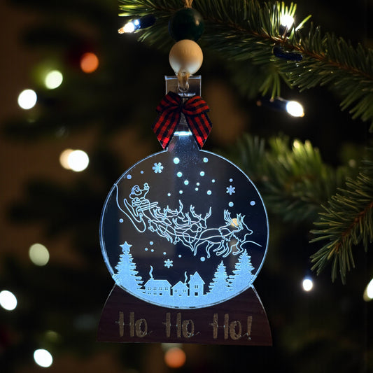 Snow Globe Ornament