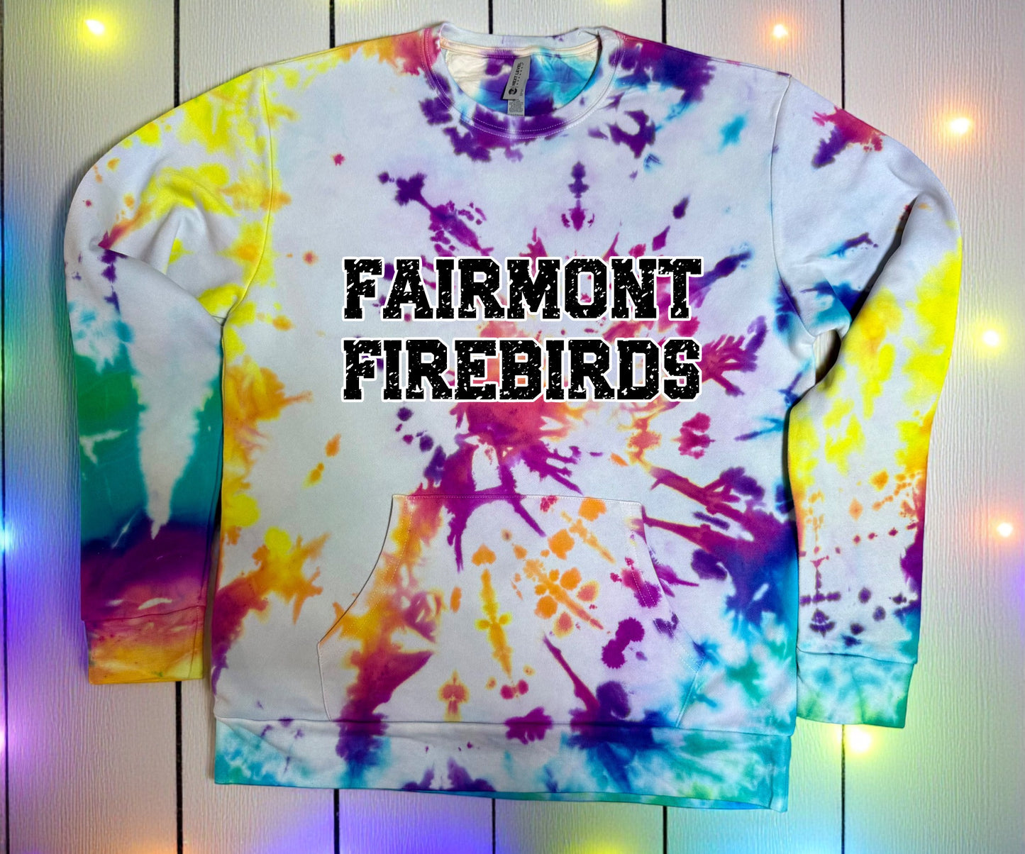 Tie Dyed Hoodless Hoodie