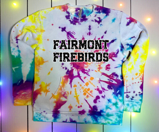 Tie Dyed Hoodless Hoodie