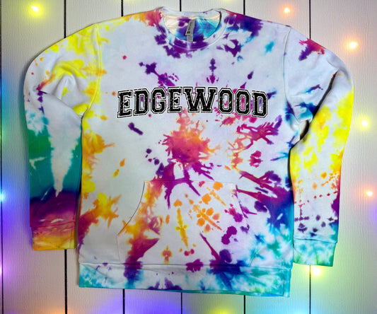 Tie Dyed Hoodless Hoodie